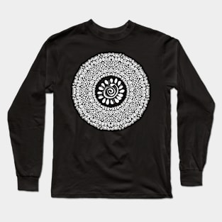 Abstract Geometric Long Sleeve T-Shirt